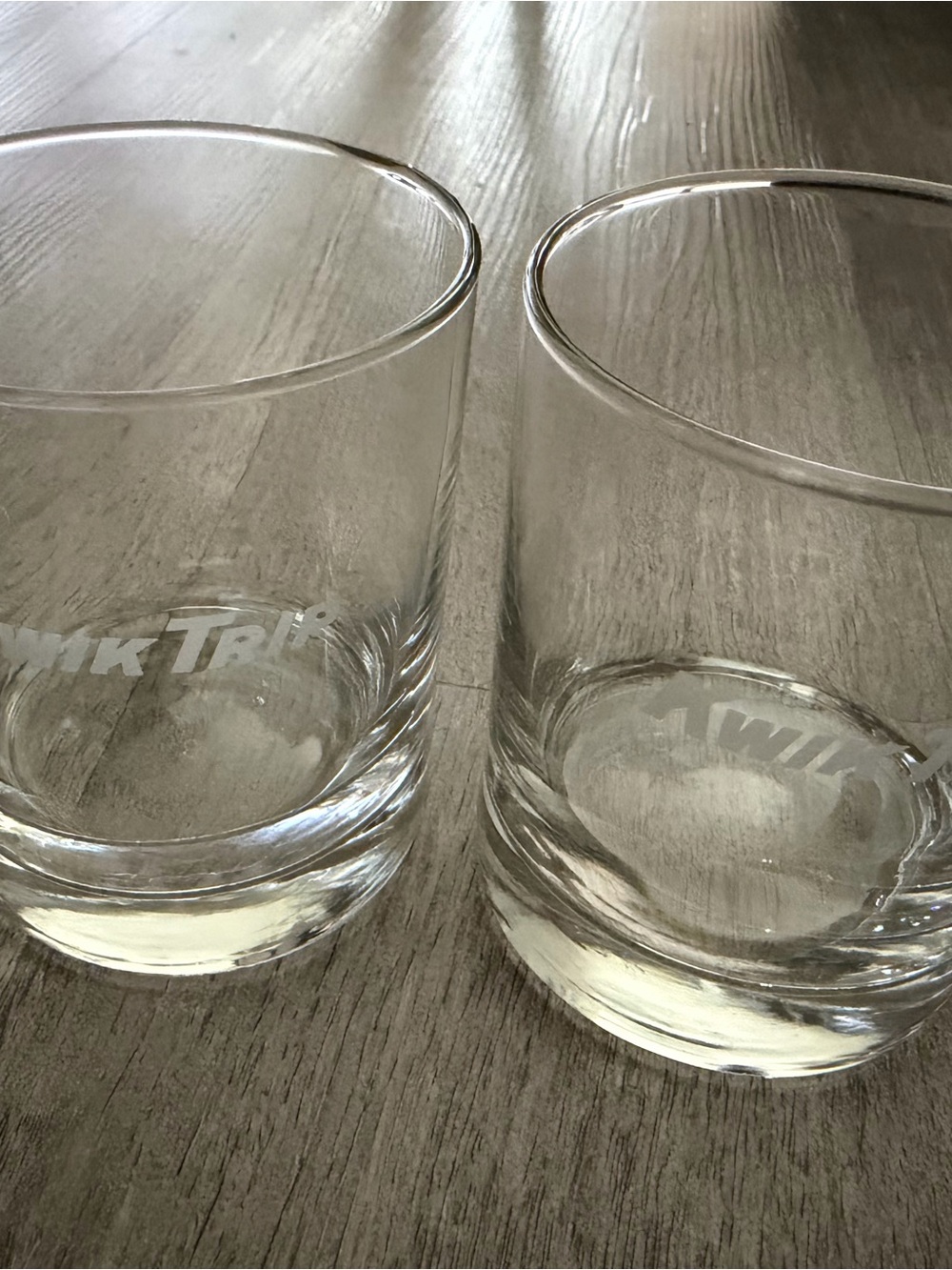 KwikTrip - LIMITED EDITION whiskey rocks glasses